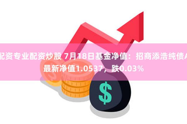 配资专业配资炒股 7月18日基金净值：招商添浩纯债A最新净值1.0537，跌0.03%